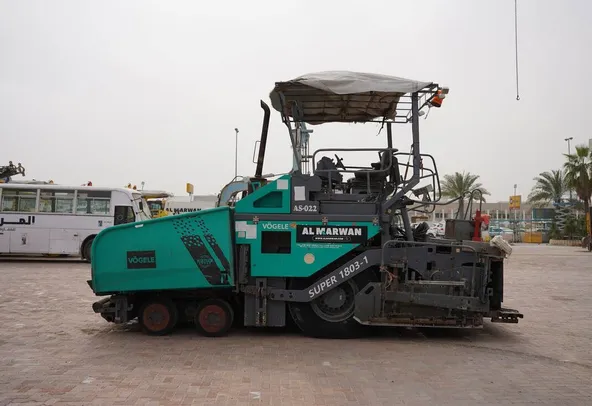 Durable 2005 Vögele 1803-1 Super Wheeled Paver for Sale-left-side-image