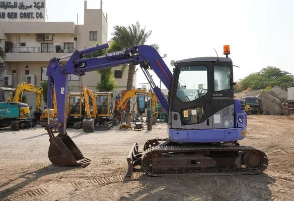 2001 Komatsu PC78UU-6 Mini Excavator EX-0327 | Al Marwan
