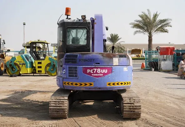2001 Komatsu PC78UU-6 Mini Excavator EX-0327 | Al Marwan