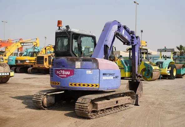 2001 Komatsu PC78UU-6 Mini Excavator EX-0327 | Al Marwan
