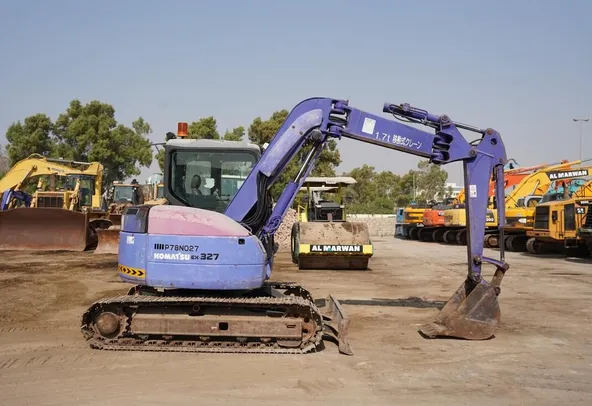 2001 Komatsu PC78UU-6 Mini Excavator EX-0327 | Al Marwan