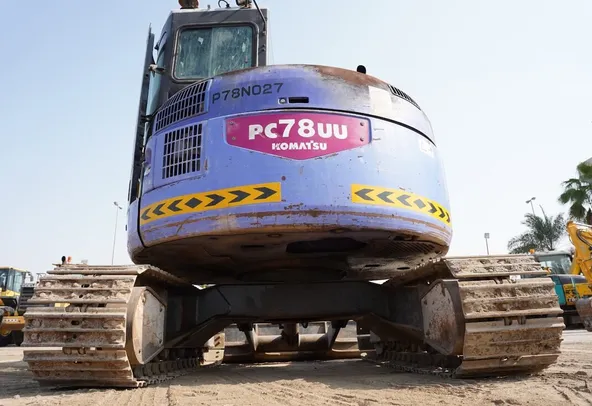 2001 Komatsu PC78UU-6 Mini Excavator EX-0327 | Al Marwan