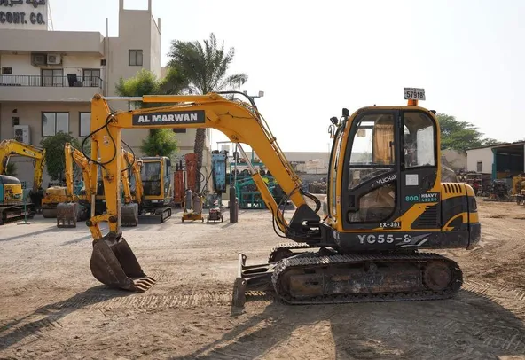 2017 Yuchai YC55-8 Mini Excavator EX-0381 | Al Marwan