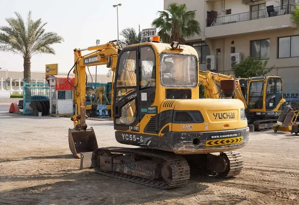 2017 Yuchai YC55-8 Mini Excavator EX-0381 | Al Marwan