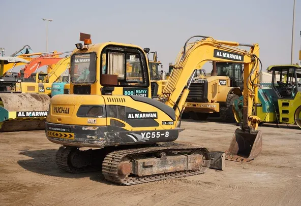2017 Yuchai YC55-8 Mini Excavator EX-0381 | Al Marwan