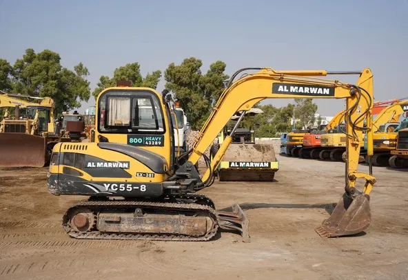 2017 Yuchai YC55-8 Mini Excavator EX-0381 | Al Marwan