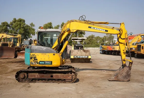 2003 Komatsu PC78US-6E0 Mini Excavator EX-0256 | Al Marwan