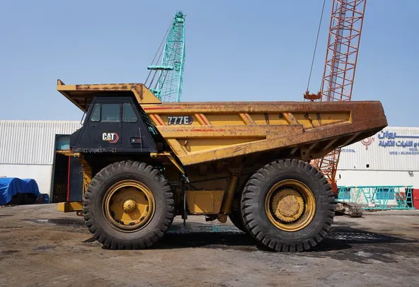 2021 Cat 777E Rigid Dump Truck RD-0518 - Al Marwan Heavy Machinery