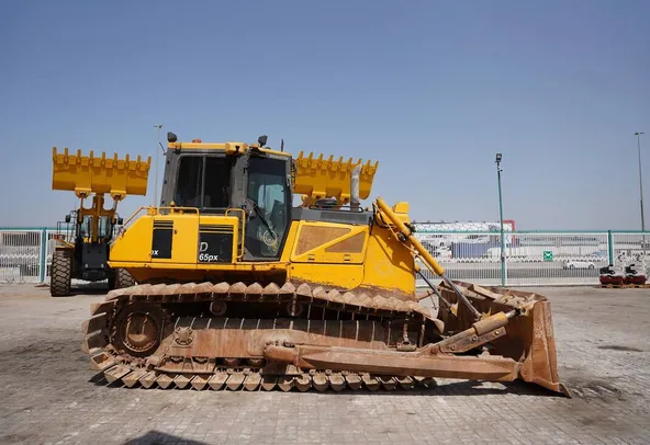 2014 Used Komatsu D65PX-17 LGP Crawler Dozer