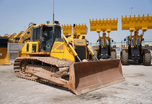 2014 Used Komatsu D65PX-17 LGP Crawler Dozer