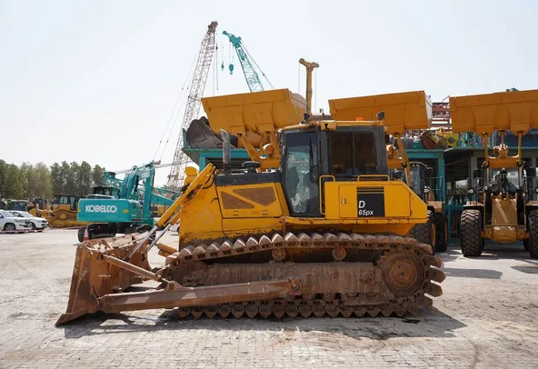 2014 Used Komatsu D65PX-17 LGP Crawler Dozer