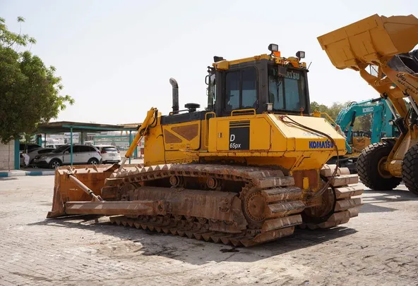 2014 Used Komatsu D65PX-17 LGP Crawler Dozer