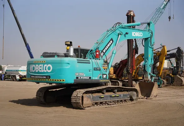 2021 Kobelco SK350LC-10 Track Excavator | Al Marwan