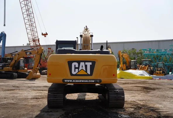 Caterpillar 323D3 Track Excavator 2020-Rear- Al Marwan