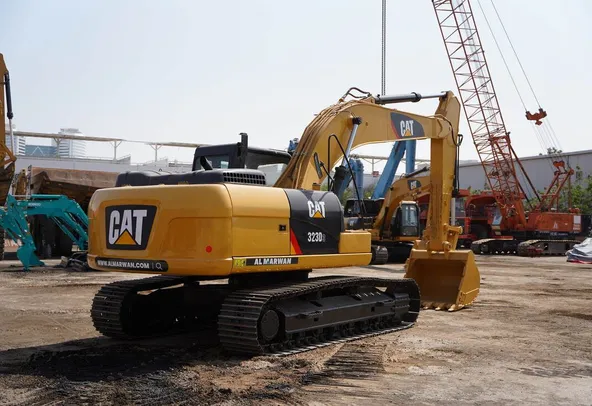 Caterpillar 323D3 Track Excavator 2020-Left-Rear- Al Marwan