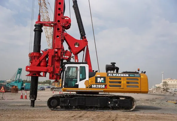 105-ton Piling Rig For Rent | Al Marwan
