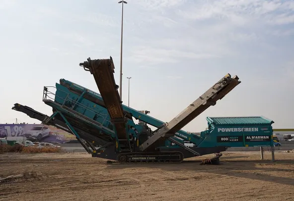 Powerscreen Chieftain 2100X Screener 2018 | Al Marwan