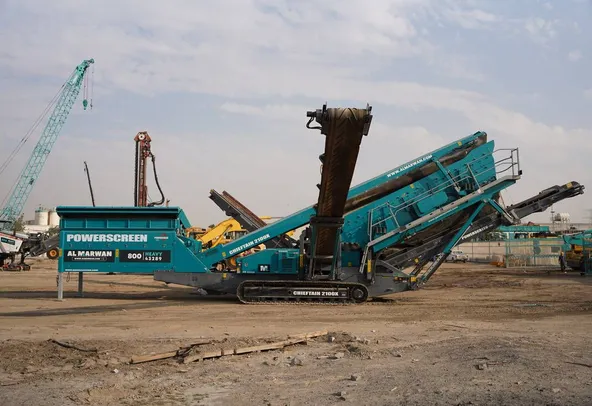 Powerscreen Chieftain 2100X Screener 2018 | Al Marwan