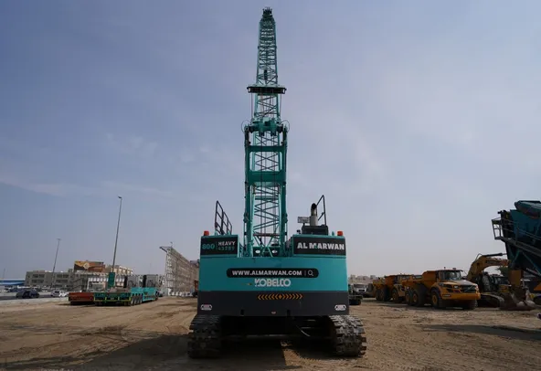 60-ton Crawler Cranes For Rent | Al Marwan