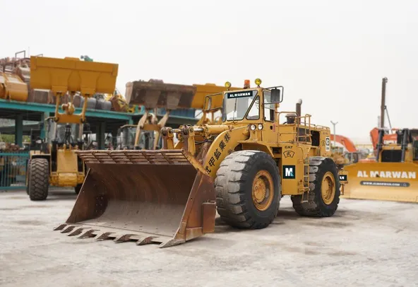 1988 Cat 988B Wheel Loader front left view- Al Marwan Machinery