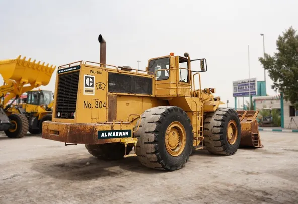 1988 Cat 988B Wheel Loader rear right view- Al Marwan Machinery
