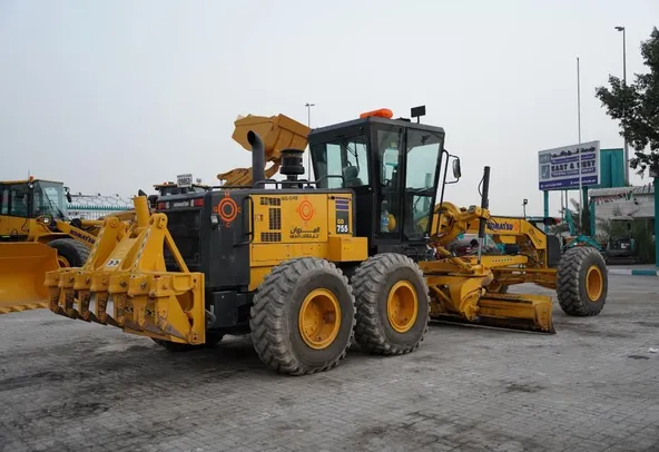 24-Ton Motor Graders With Ripper For Rent By Al Marwan