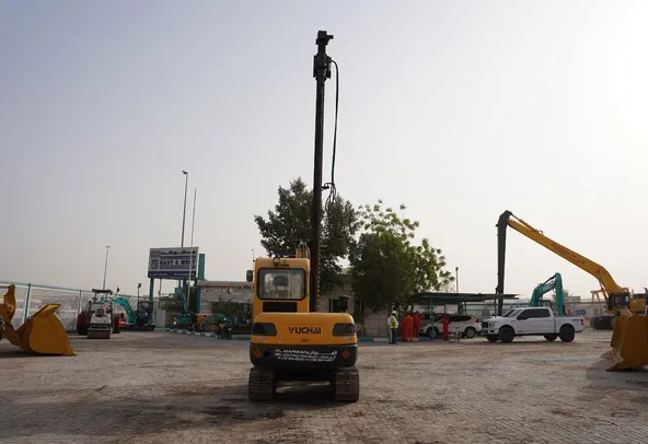 Used Yuchai YC55-8 Mini Excavator 2017 | Al Marwan