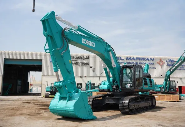 New Kobelco SK500 Crawler Excavator | Al Marwan