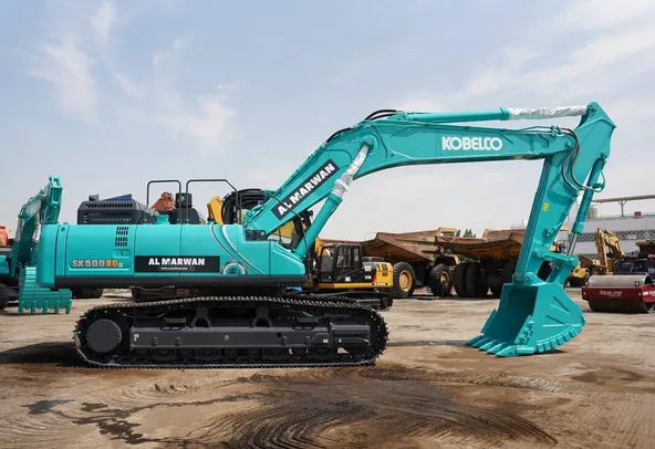 New Kobelco SK500 Crawler Excavator | Al Marwan