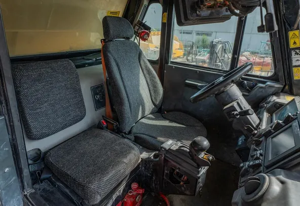2022 Caterpillar 777E Rigid Dump Truck Inside Cabin View