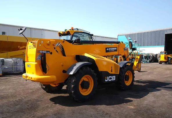 2022 JCB 540-170 Telescopic Handler Right Backside Image
