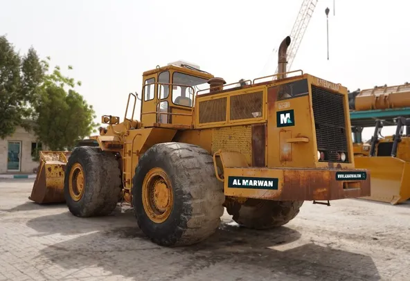 1980 Cat 988B Wheel Loader WL-0167 left rear view| Al Marwan Machinery