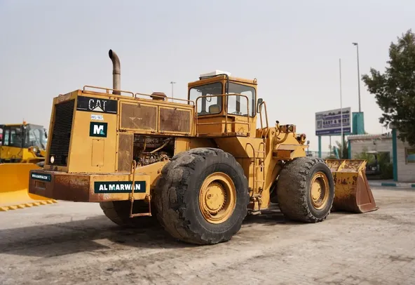 1980 Cat 988B Wheel Loader WL-0167 right rear view| Al Marwan Machinery