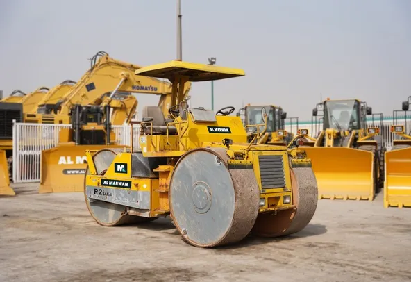 Used Sakai R2S Steel Drum Roller 1992 | Al Marwan