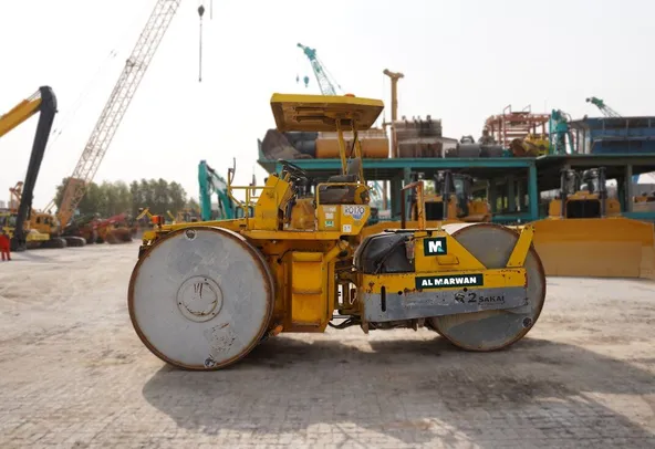 Used Sakai R2S Steel Drum Roller 1992 | Al Marwan