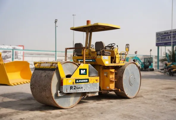 Used Sakai R2S Steel Drum Roller 1992 | Al Marwan