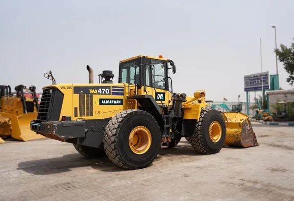 Used Komatsu WA470-6 Wheel Loader 2016 | Al Marwan