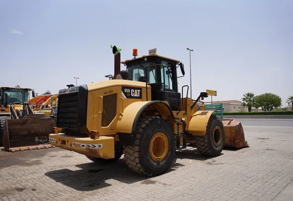 2015 Cat 950 GC Wheel Loader rear-right-view - Al Marwan Heavy Machinery