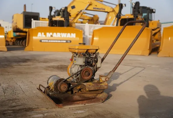 2005 Sakai PC100 Plate Compactor front left- Al Marwan Machinery