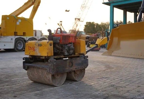 Used Sakai HV51ST Walk-Behind Roller 2005 | Al Marwan