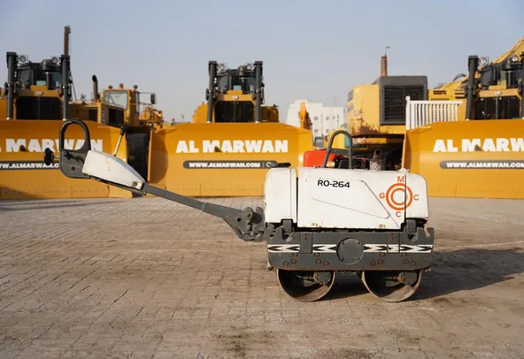 Used 2011 Sakai HV51ST Walk-Behind Roller-right side view