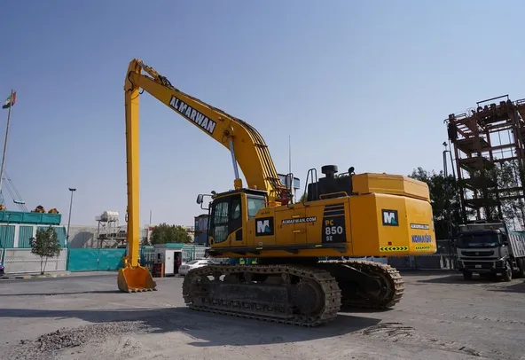 Used Komatsu PC850SE-8R Track Excavator | Al Marwan
