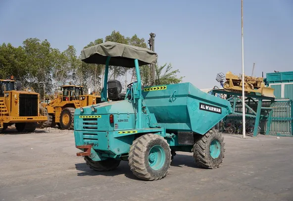 9-Ton Articulated Mini Dumper for Rent | Al Marwan