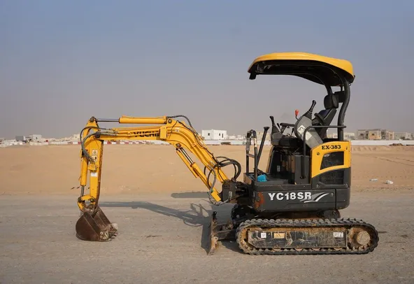 Used Yuchai YC18SR Mini Excavator 2017 | Al Marwan