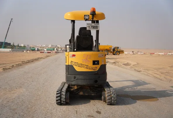 Used Yuchai YC18SR Mini Excavator 2017 | Al Marwan
