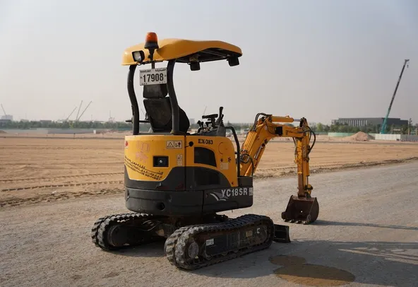 Used Yuchai YC18SR Mini Excavator 2017 | Al Marwan