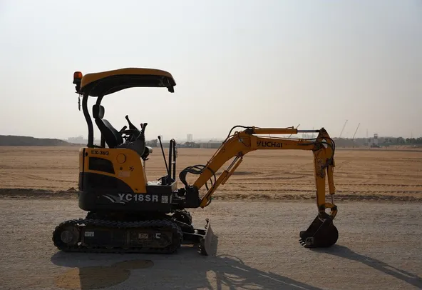 Used Yuchai YC18SR Mini Excavator 2017 | Al Marwan