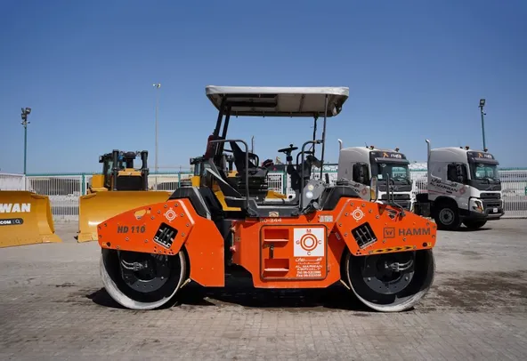 Double Drum Rollers For Rent | Al Marwan
