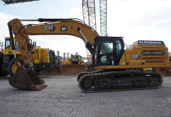 Used Cat 349 Crawler Excavator 2021 Left Side View