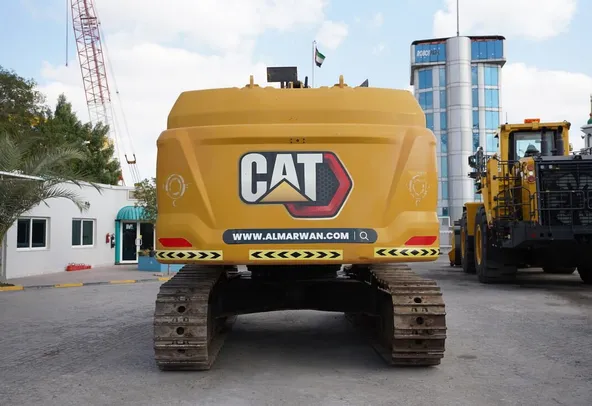 Used Cat 349 Crawler Excavator 2021 Rear View